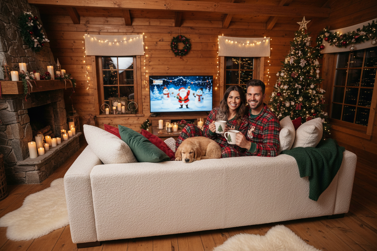 Niech w tym domu będzie bardziej przytulnie a na kanapie niech siedzi mały piesek